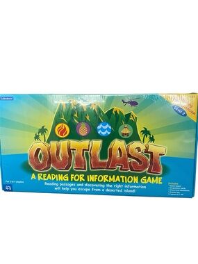 Lakeshore Outlast Reading Comprehension Board Game Level 2